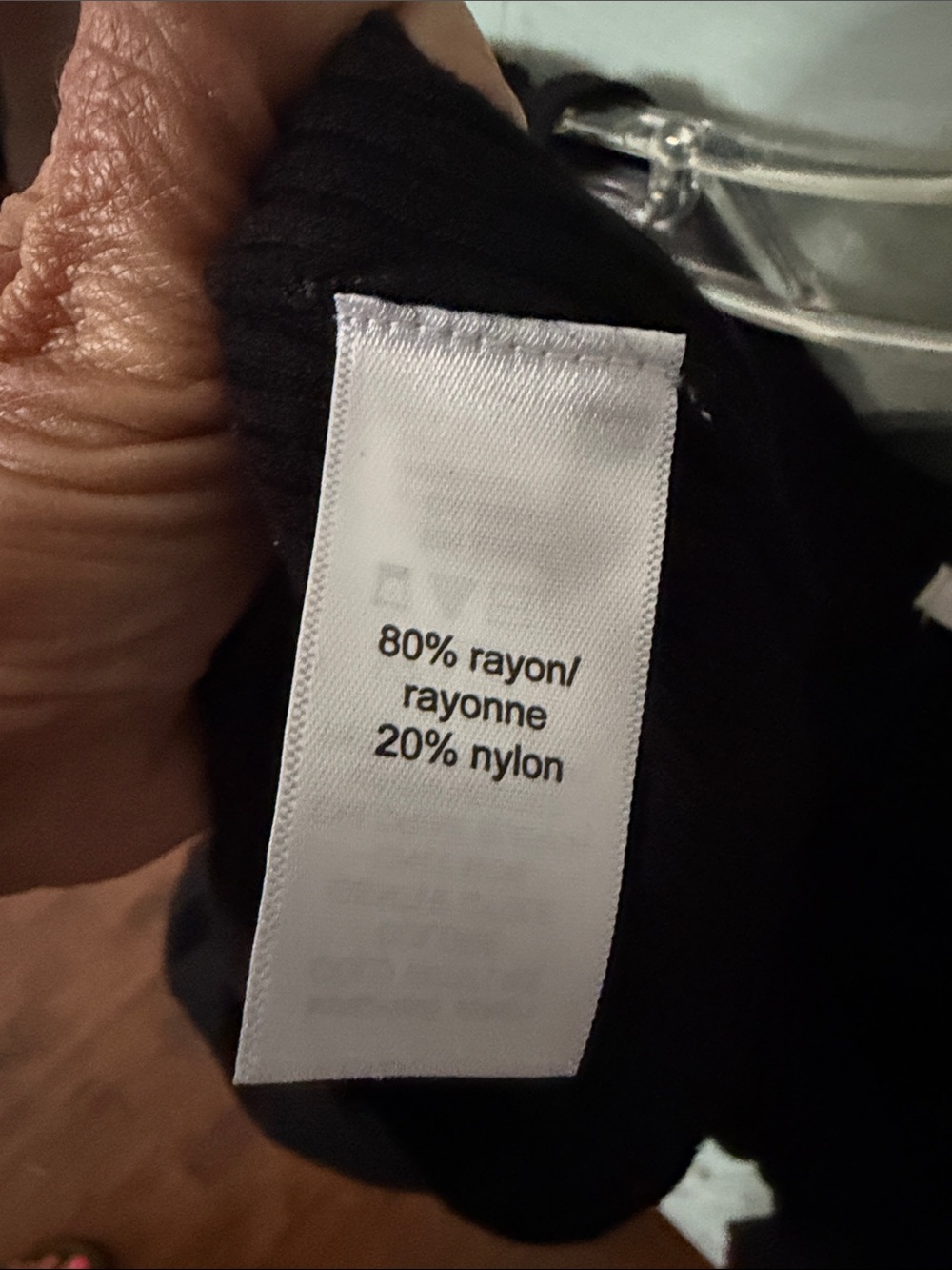 Maurices Black Ribbed Crewneck Sweater with Front Keyhole - Picture 4 of 4